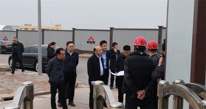 经开区主任蒲成明一行领导来我司项目视察