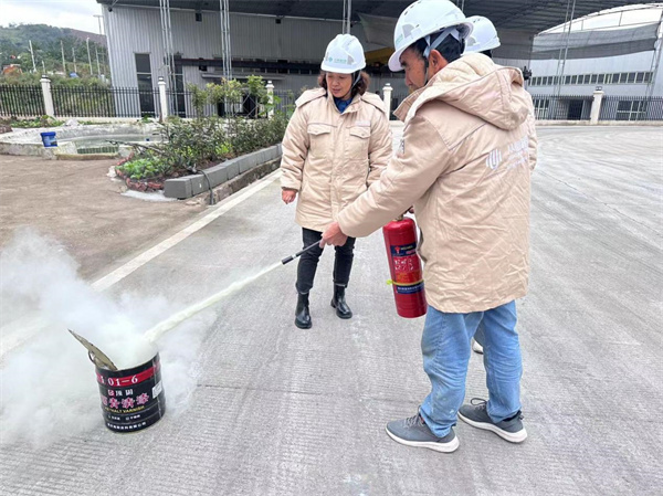 从心科技举办2023年第四季度消防演练