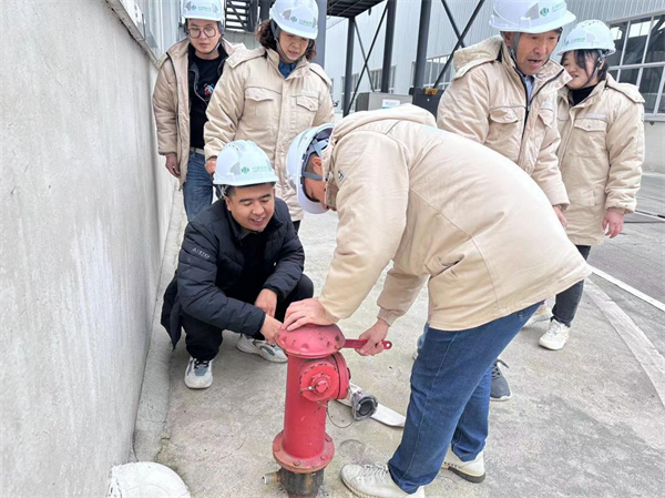 从心科技举办2023年第四季度消防演练